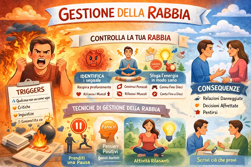 Gestione della rabbia: tecniche TCC per riconoscerla, comprenderla e trasformarla