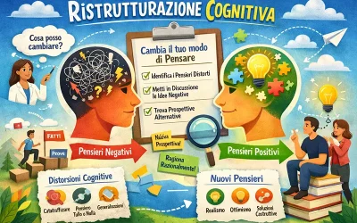 Ristrutturazione cognitiva: cos’è e come cambia il modo di pensare nella TCC