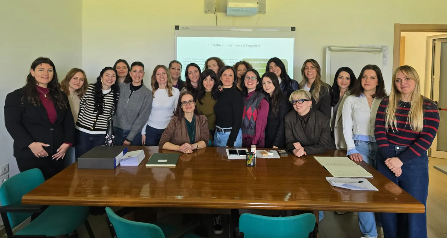 Aula di formazione della scuola di psicoterapia Fusis MCF